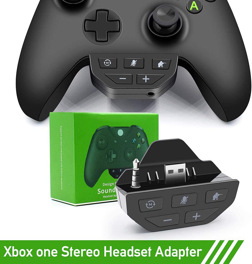 TwiHill O adaptador de fone de ouvido estéreo é adequado para XBOX ONE / XBOX ONE SLIM / XBOX Série X / XBOX Série S, adaptador de fone de ouvido XBOX ONE SLIM conector de fone de ouvido XBOX S X, acessórios XBOX ONE-Site oficial de vendas da TwiHill