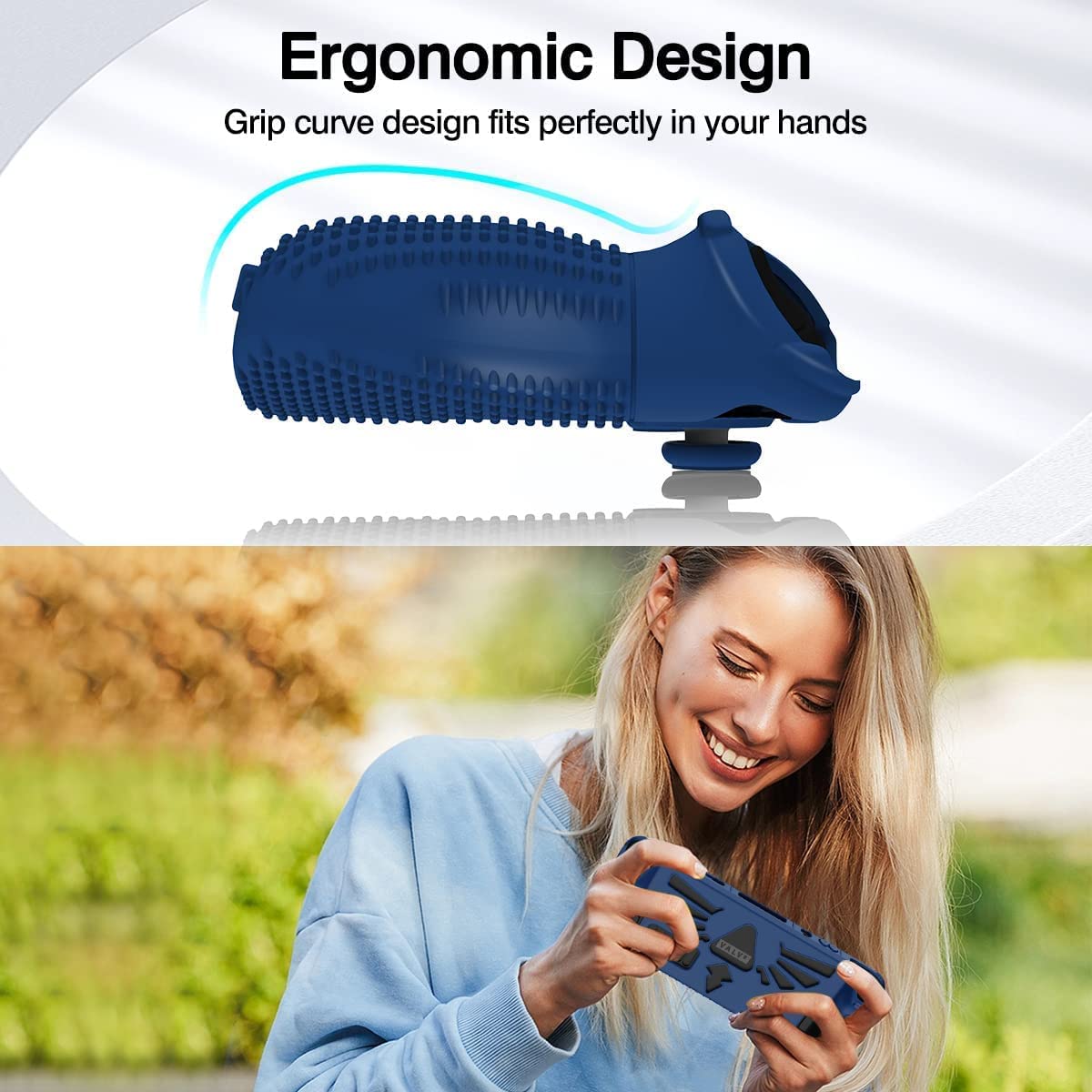 Capa protetora TwiHill para Steam Deck, capa macia com 4 * Thumb Grips, kit de proteção total para antiderrapante para Valve Stream Deck-Site oficial de vendas da TwiHill