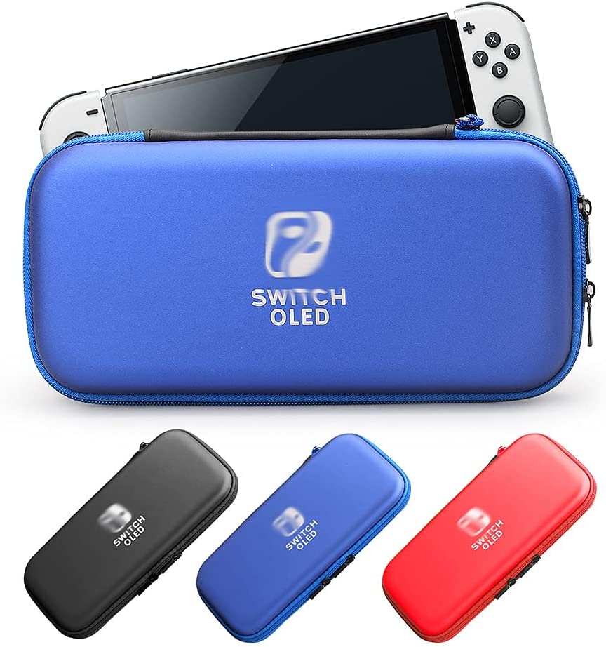 TwiHill A Bolsa De Armazenamento Host é Adequada Para Nintendo Switch OLED, Bolsa Rígida EVA, Resistência à Queda, Proteção, Acessórios Nintendo Switch-TwiHill