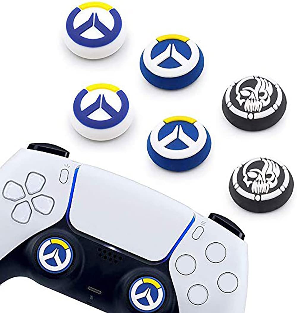TwiHill Thumb Stick Grips Caps Cover Para Controlador Thumb Sticks Cover Set Tampa De Silicone De Substituição Para Joystick De Controlador Analógico Para PS5 (3 Pares / 6 Unidades)-Site oficial de vendas da TwiHill