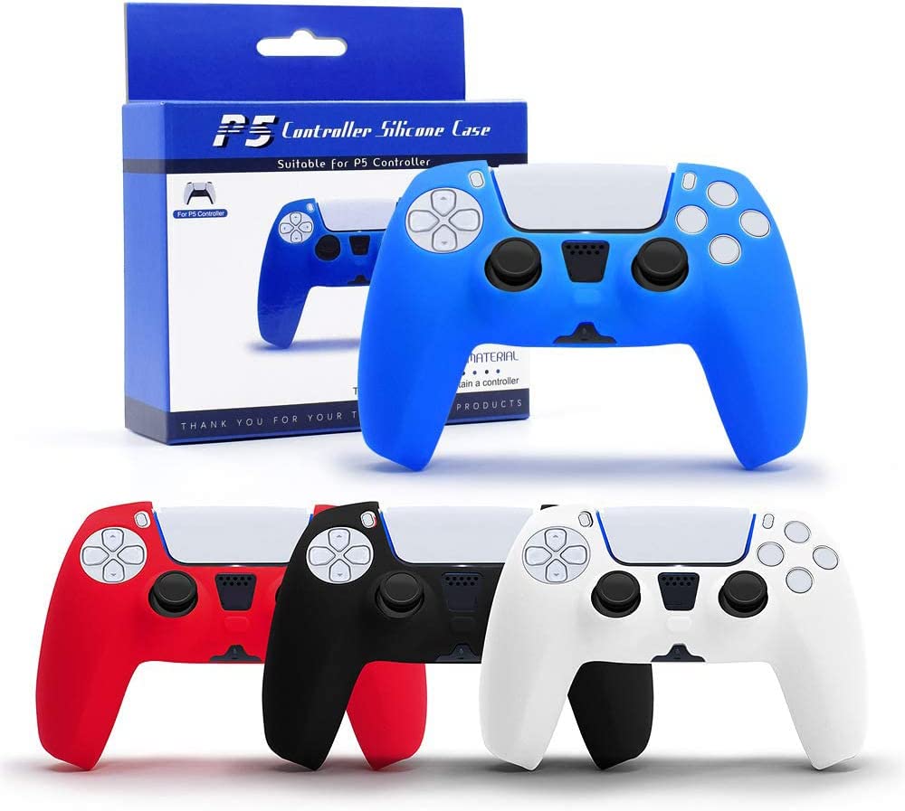A nova capa de silicone TwiHill (2020) é adequada para PS5, PS5 função antiderrapante capa de silicone capa de proteção PS5-TwiHill