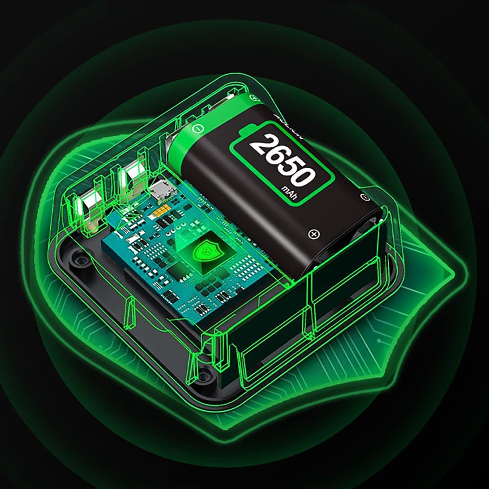 Bateria do controlador TwiHill para Xbox one/Xbox Series X/Xbox Series S gamepad, conjunto de bateria do controlador Xbox-Site oficial de vendas da TwiHill