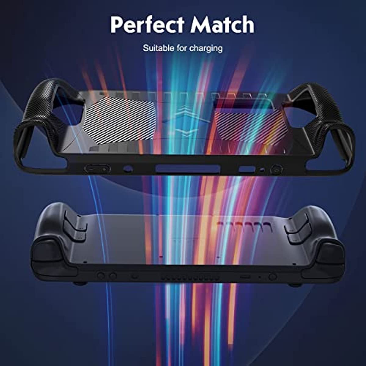 Estojo para Steam Deck, Estojo Protetor TwiHill para Steam Deck Capa TPU Compatível com Steam Deck, Absorção de Choque, Antiderrapante Design Anti-riscos Protetor de Capa-Site oficial de vendas da TwiHill