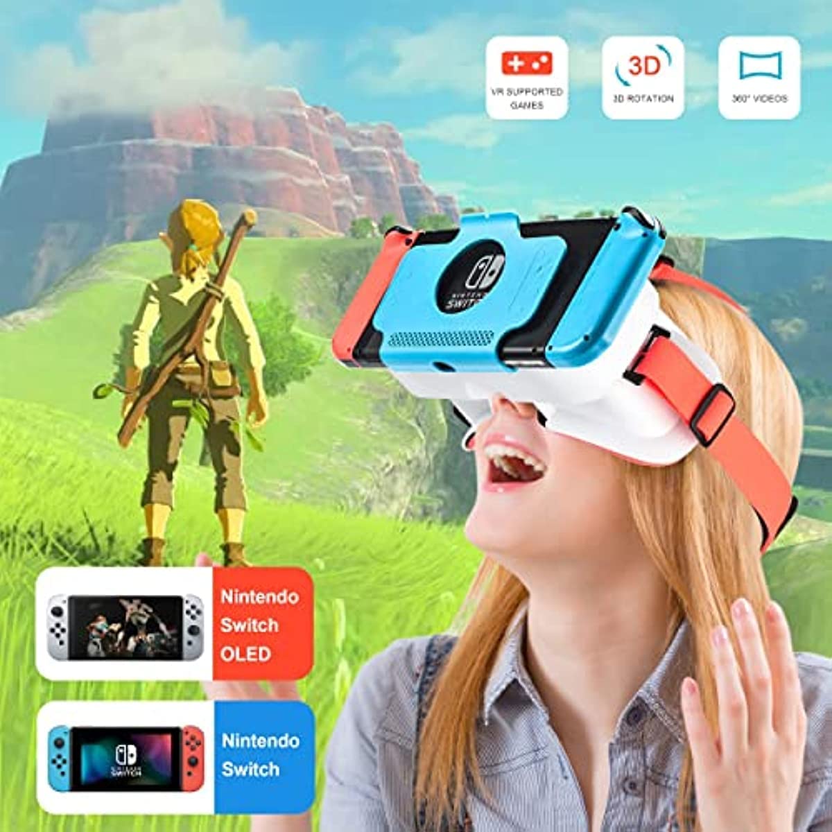 TwiHill VR Goggles para Nintendo Switch OLED / Nintendo Switch 3D VR, VR Goggles para Nintendo Switch-Site oficial de vendas da TwiHill