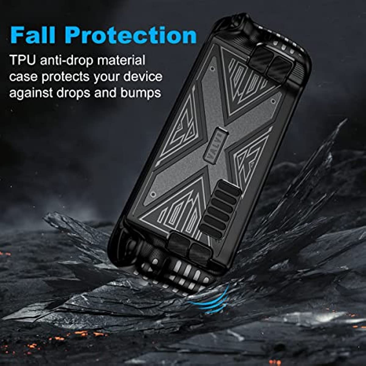 Estojo protetor para acessórios Steam Deck, protetor de capa macia TwiHill TPU, absorção de choque, antiderrapante e arranhão-Site oficial de vendas da TwiHill