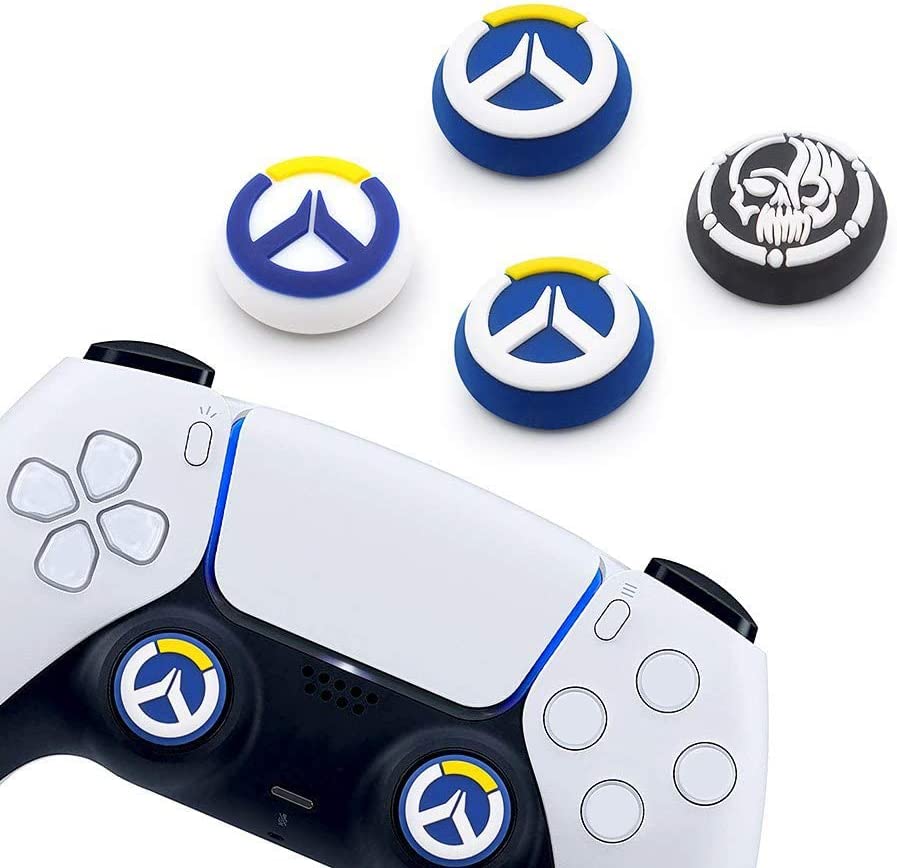 TwiHill Thumb Stick Grips Caps Cover Para Controlador Thumb Sticks Cover Set Tampa De Silicone De Substituição Para Joystick De Controlador Analógico Para PS5 (3 Pares / 6 Unidades)-Site oficial de vendas da TwiHill