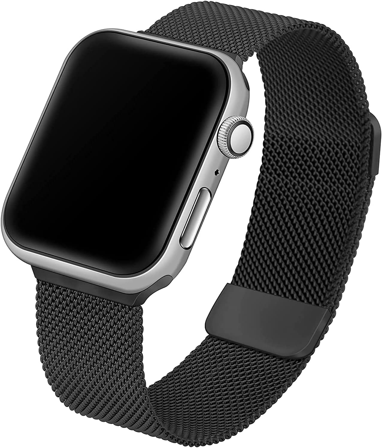TwiHill Apple Watch aplicável, pulseira de metal inteligente em aço inoxidável Apple Watch, Apple Watch 6/7 aplicável, acessórios para relógio Apple (42/44 mm)-para appleSite oficial de vendas da TwiHill