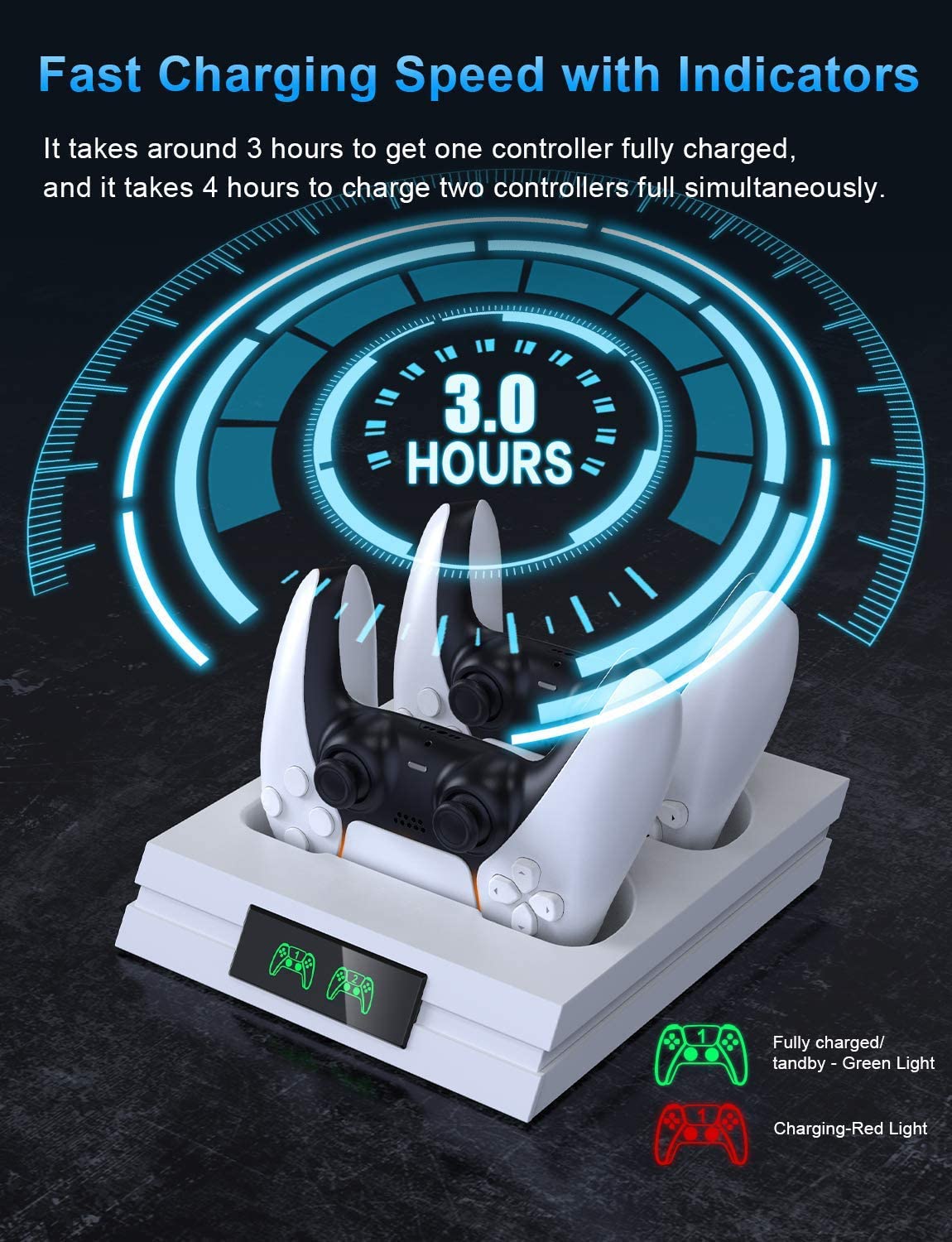 base para carregador de base para gamepad PS5-para PS5Site oficial de vendas da TwiHill