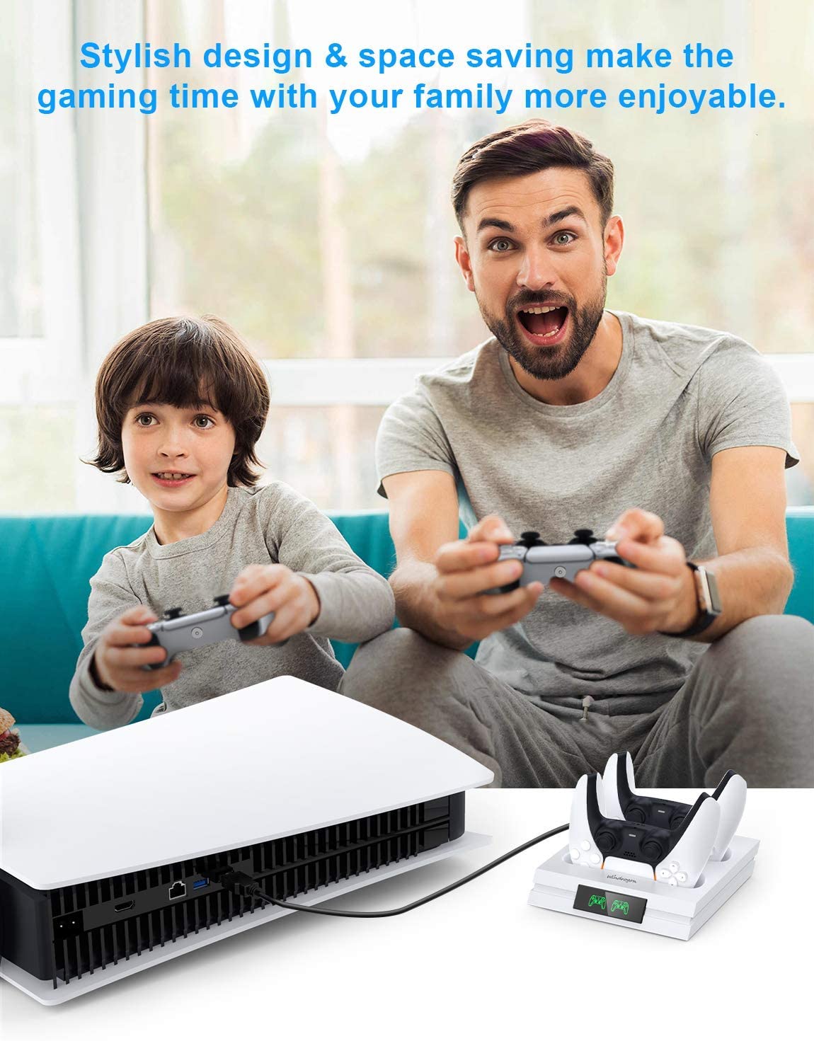 base para carregador de base para gamepad PS5-para PS5Site oficial de vendas da TwiHill