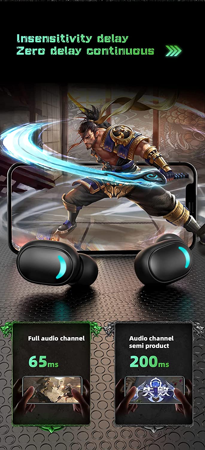 TwiHill Fone de ouvido Bluetooth sem fio com tampa de carregamento, fone de ouvido esportivo para corrida preto-Site oficial de vendas da TwiHill