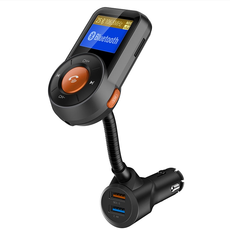 BT76 Carro MP3 Transmissor FM Leitor de música Receptor Bluetooth Monitoramento de tensão-para CarroSite oficial de vendas da TwiHill