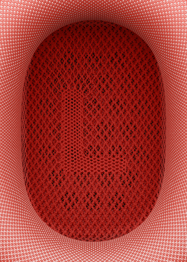 AirPods Max 耳垫闭合状态。