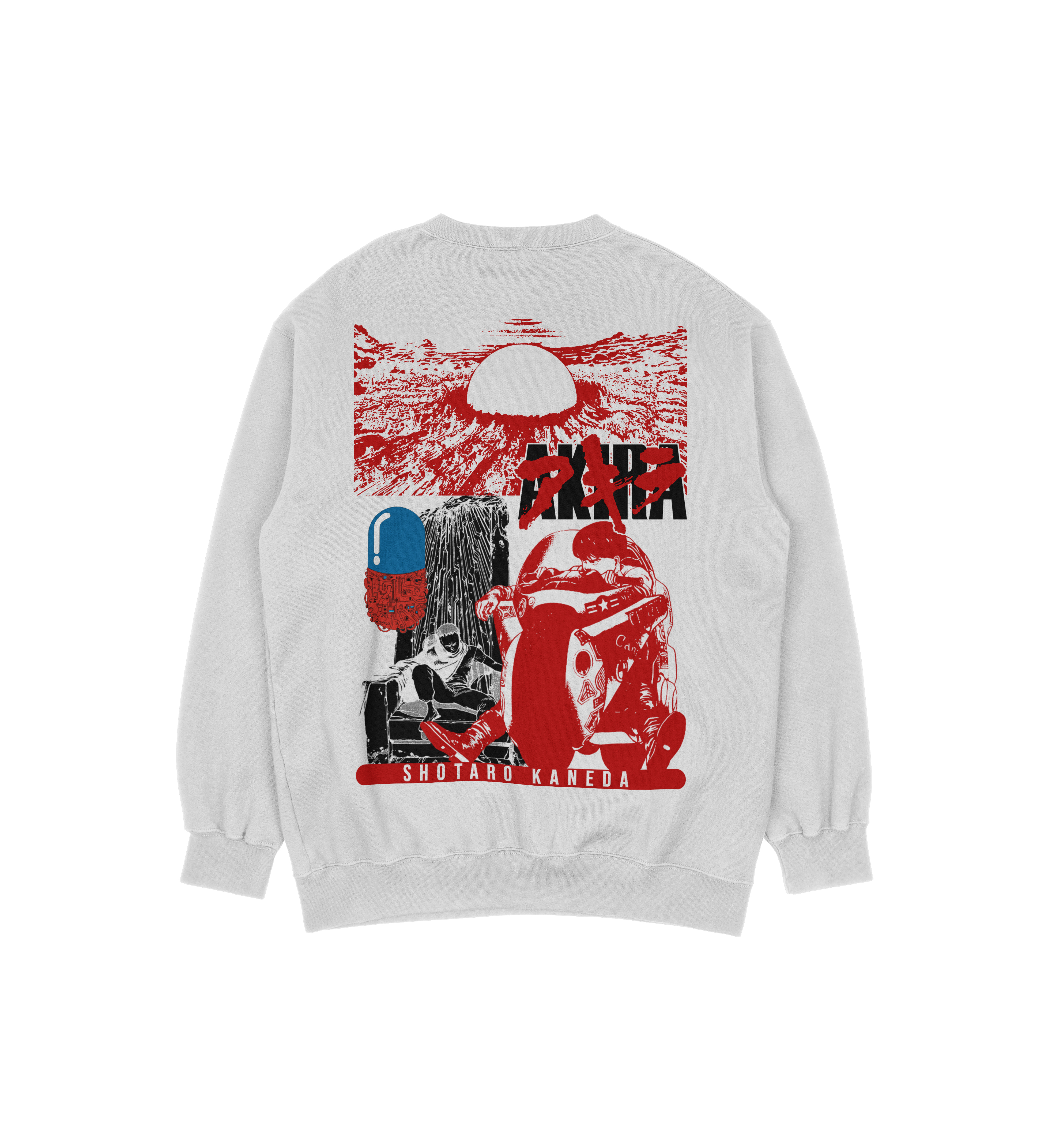 Shotaro Kaneda Akira | White Sweatshirt