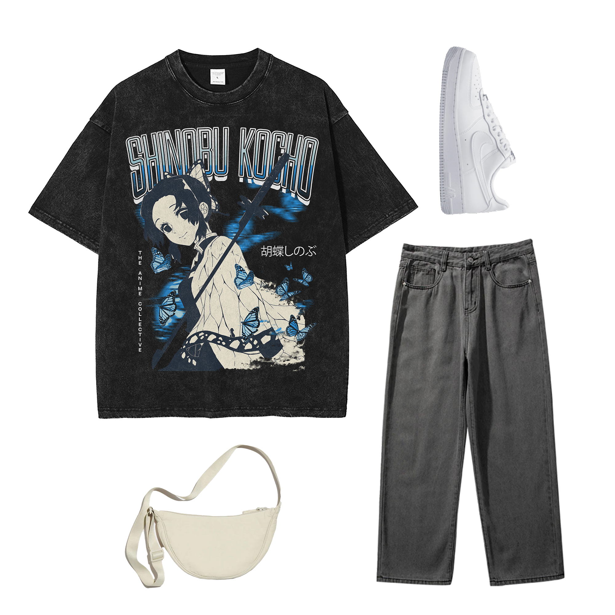 Shinobu Kocho Vintage Oversized T-Shirt