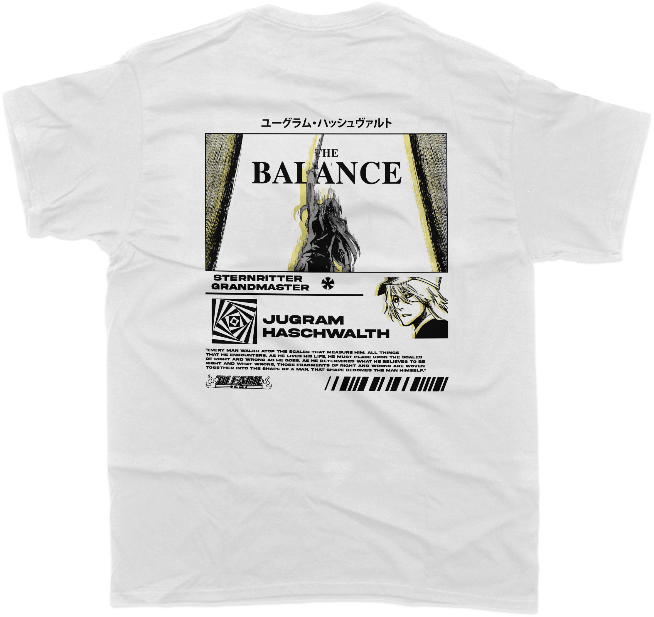 Jugram Haschwalth Bleach | White T-Shirt TYBW