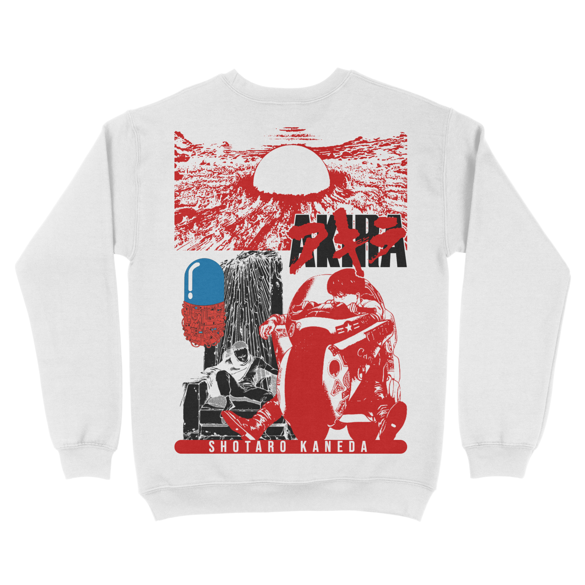 Shotaro Kaneda Akira | White Sweatshirt