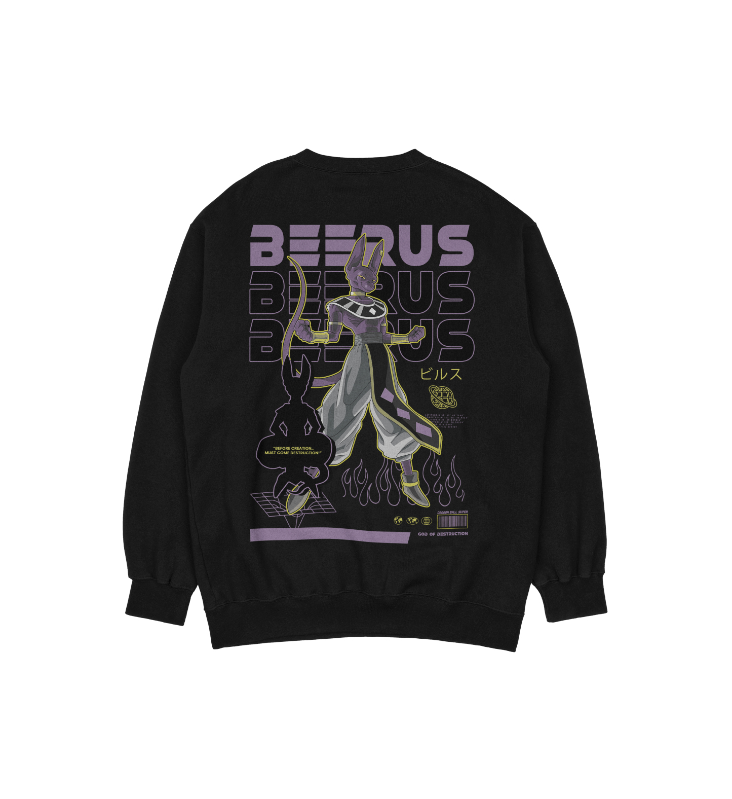 Beerus Dragon Ball Super | Sweatshirt