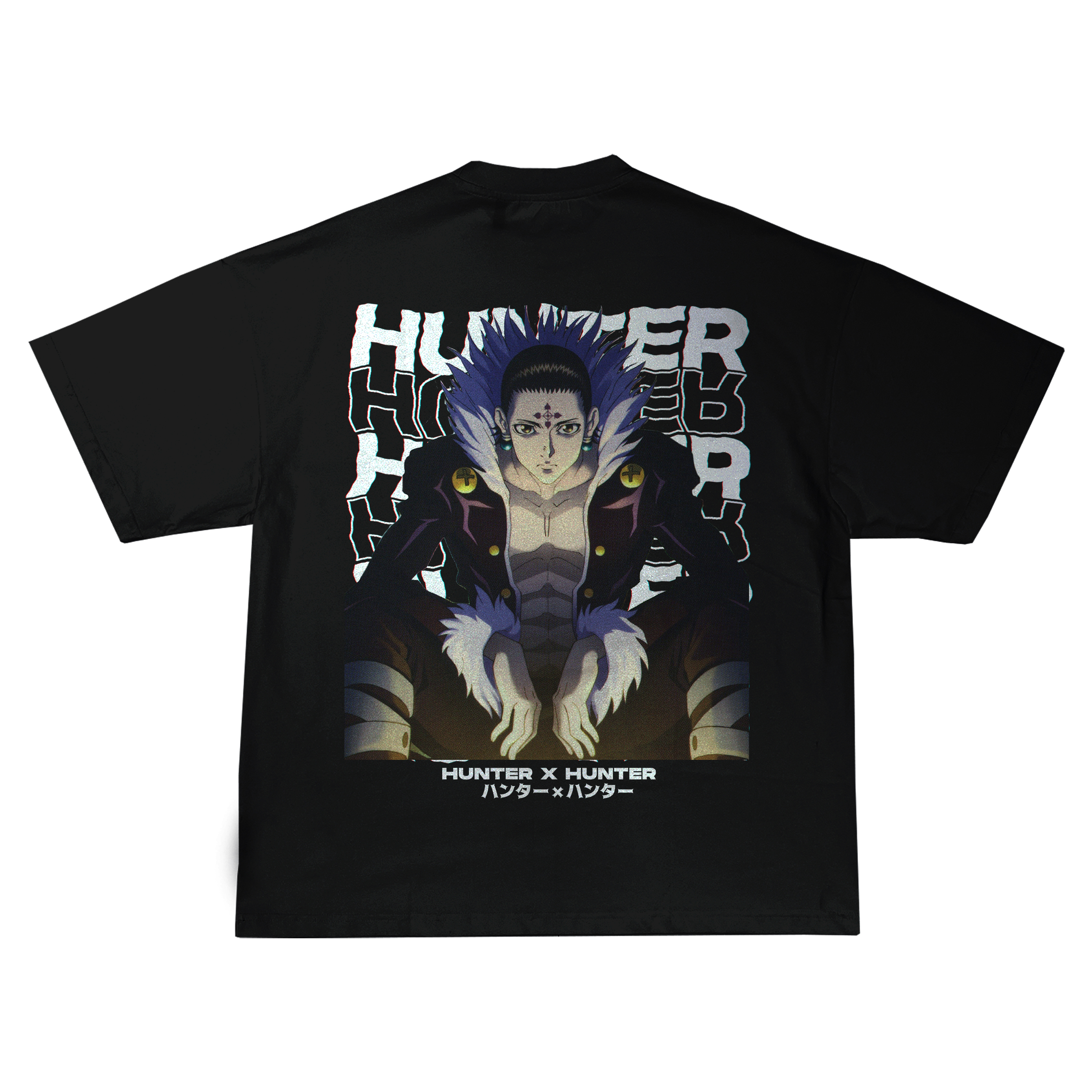 Hunter X Hunter Mens' Character Box Design Anime Graphic Print T
