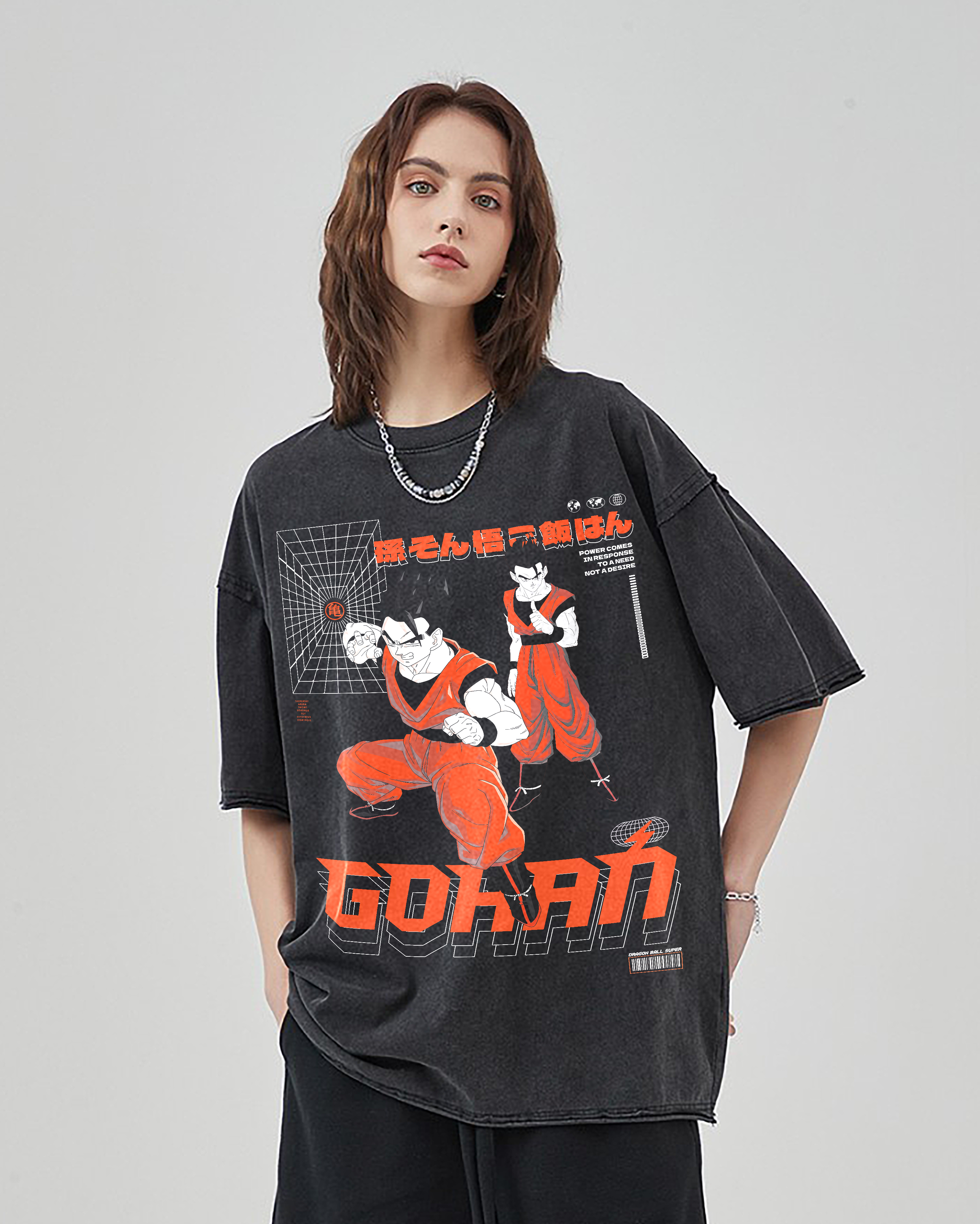 Gohan Vintage Oversized T-Shirt