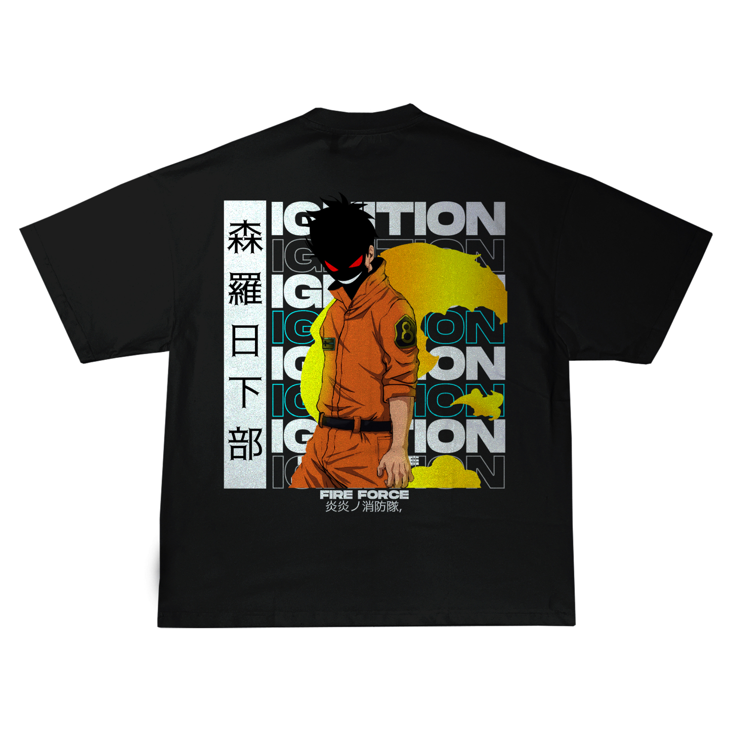 Shinra Kusakabe Fire Force | T-Shirt