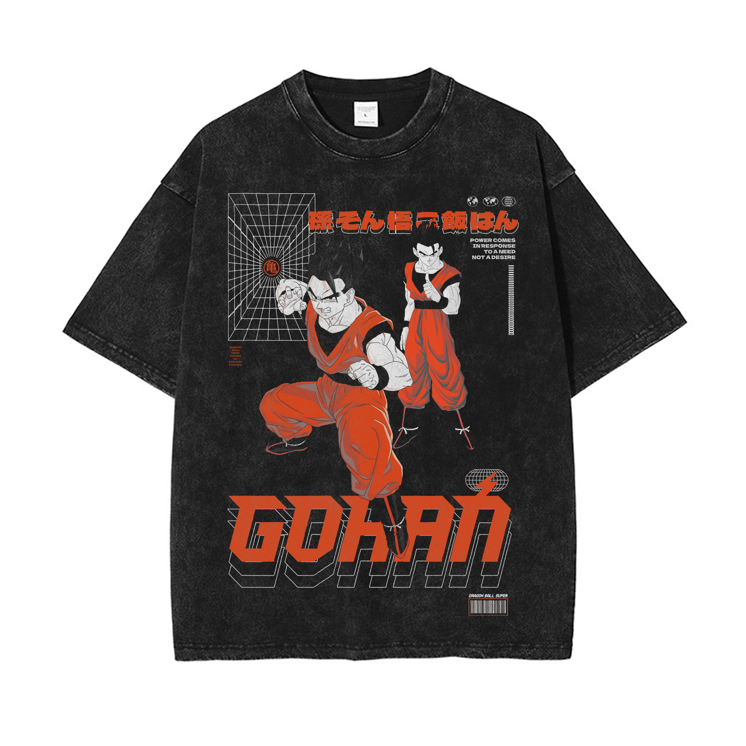 Gohan Vintage Oversized T-Shirt