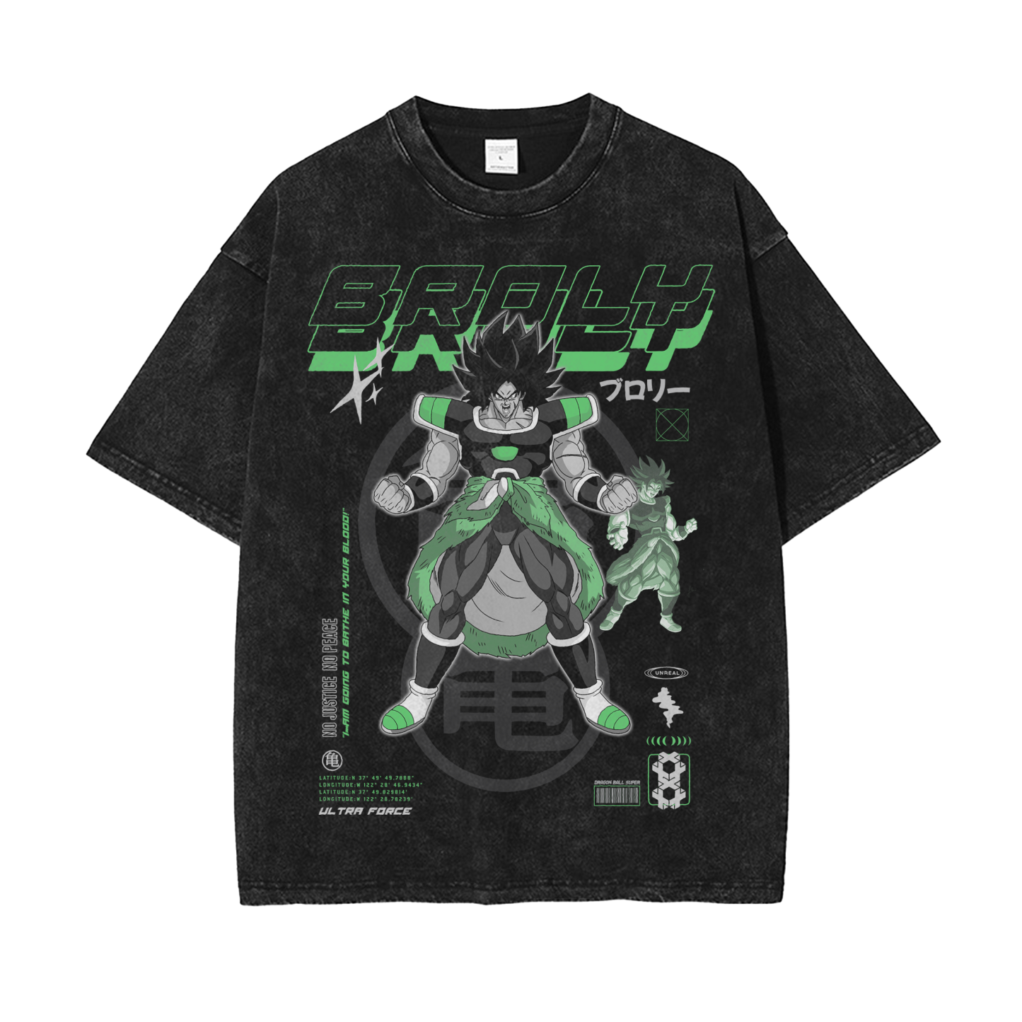 Broly Vintage Oversized T-Shirt