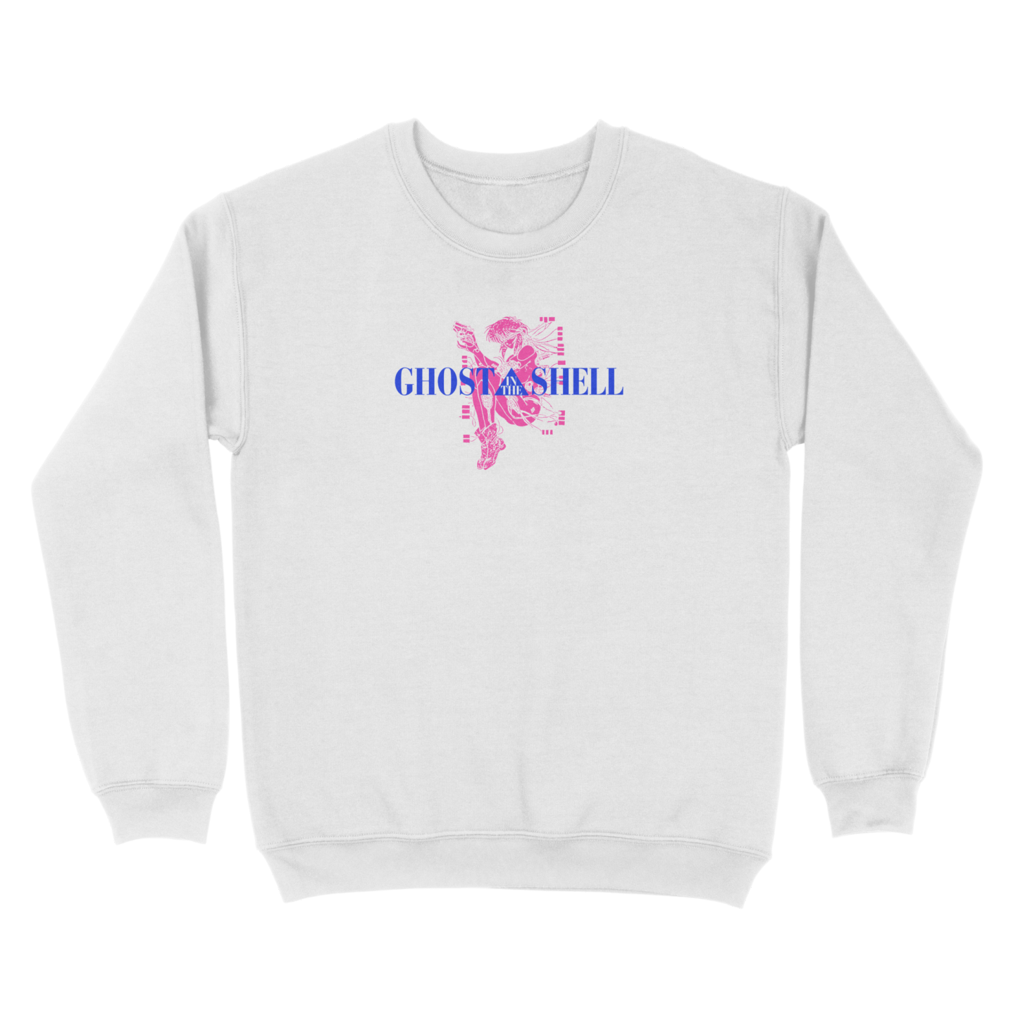 Ghost In The Shell | White Sweatshirt