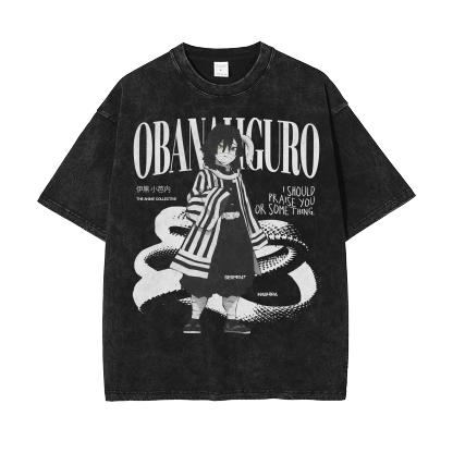 Obanai Iguro Vintage Oversized T-Shirt