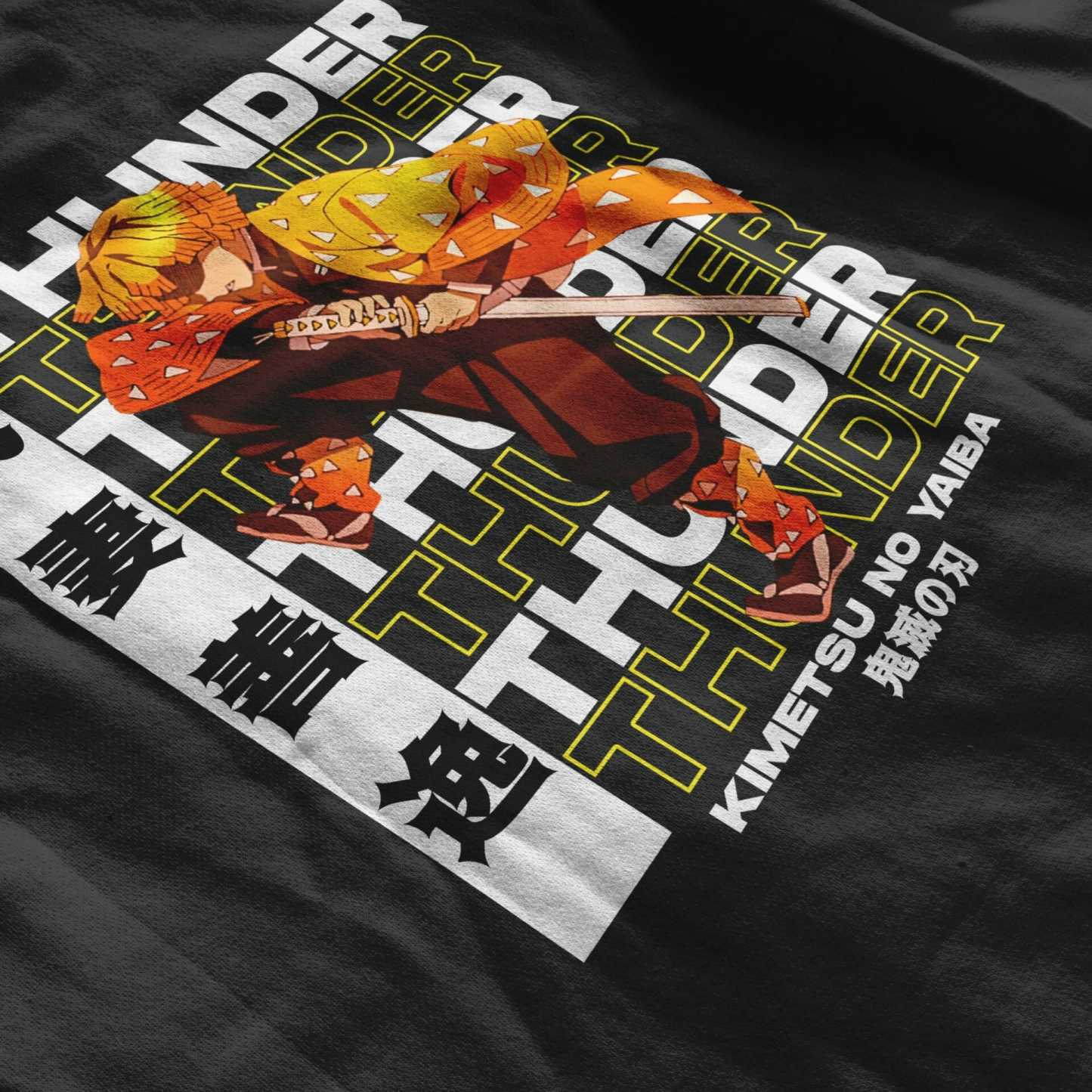 Zenitsu Agatsuma Demon Slayer | Hoodie