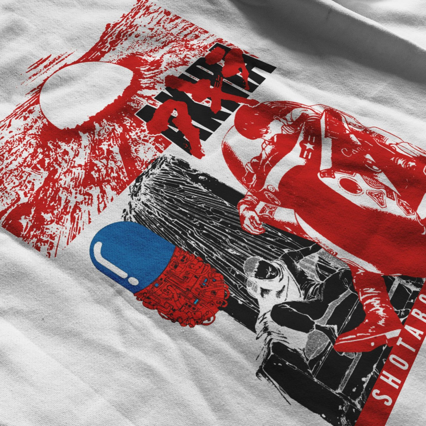 Shotaro Kadena Akira | White Hoodie