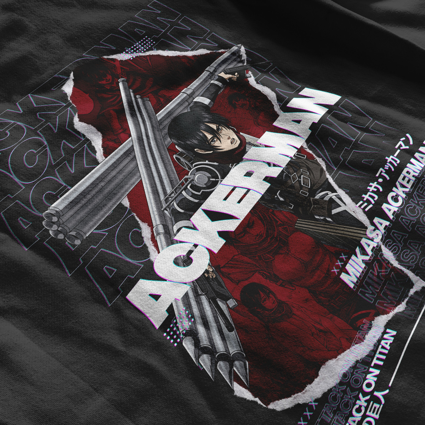 Mikasa Ackerman Attack On Titan | Hoodie