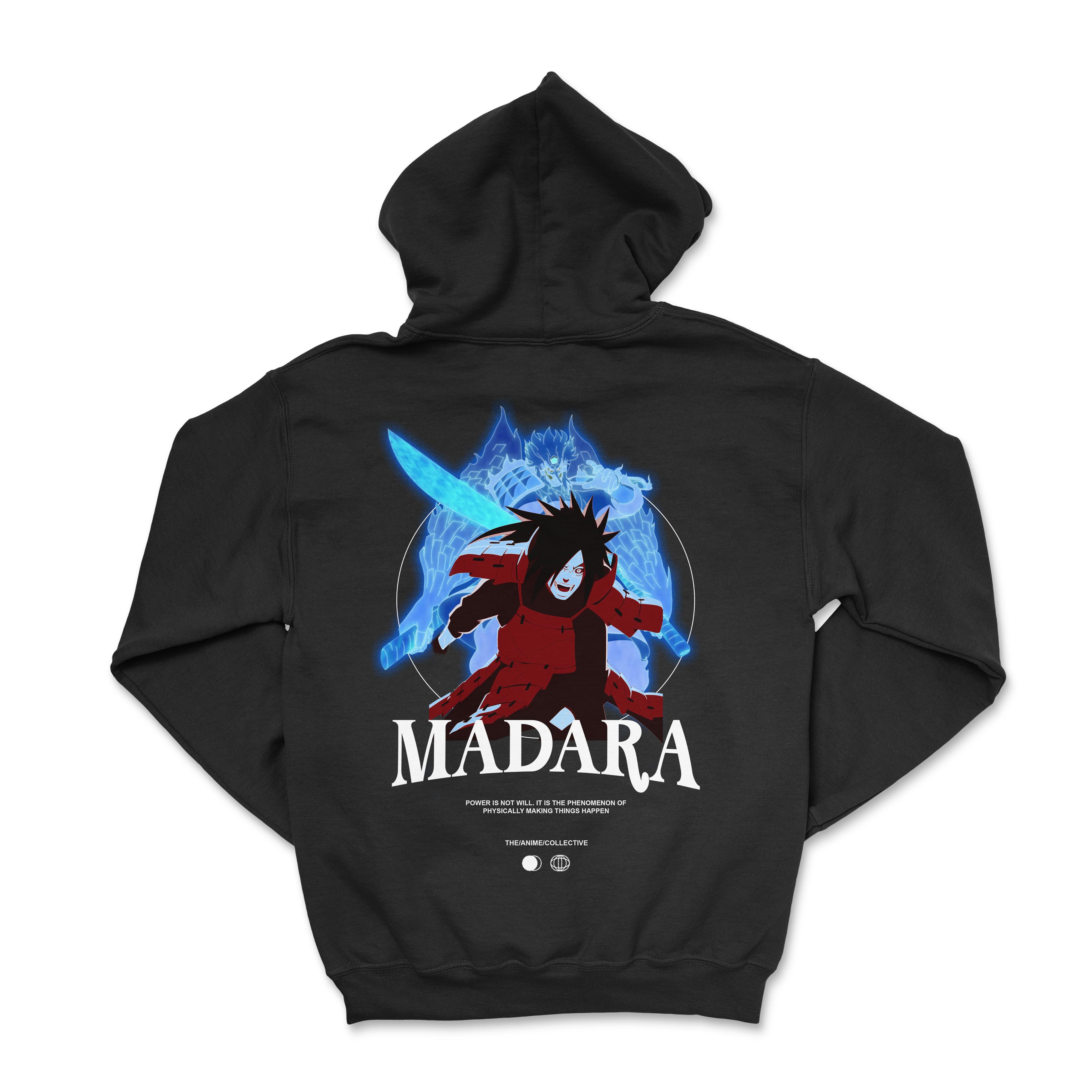 Uchiha Madara "Power" Hoodie | Naruto Shippuden