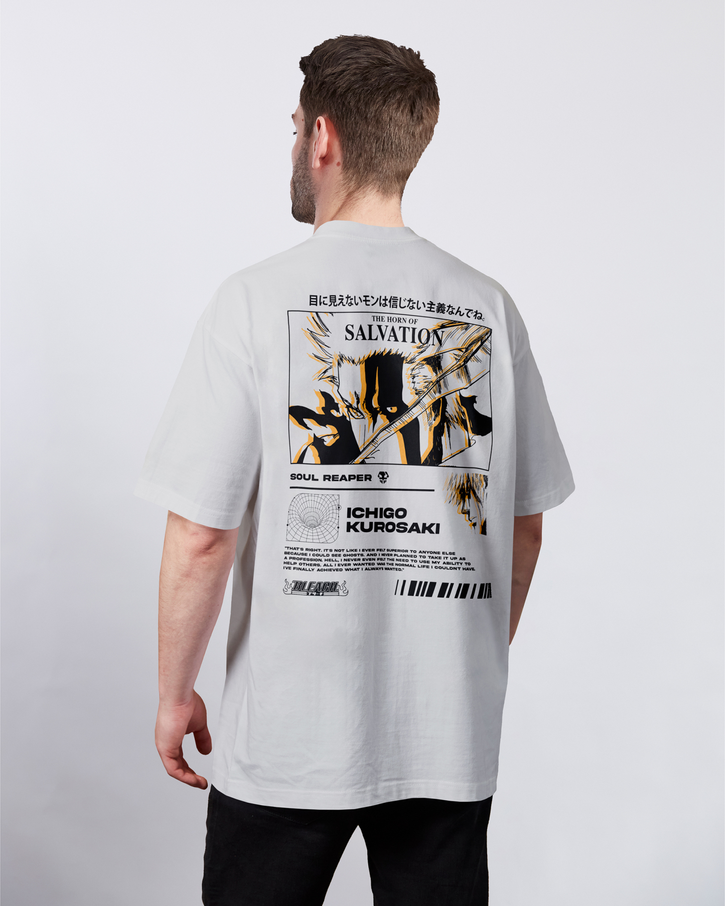 Kurosaki Ichigo Bleach | White T-Shirt TYBW