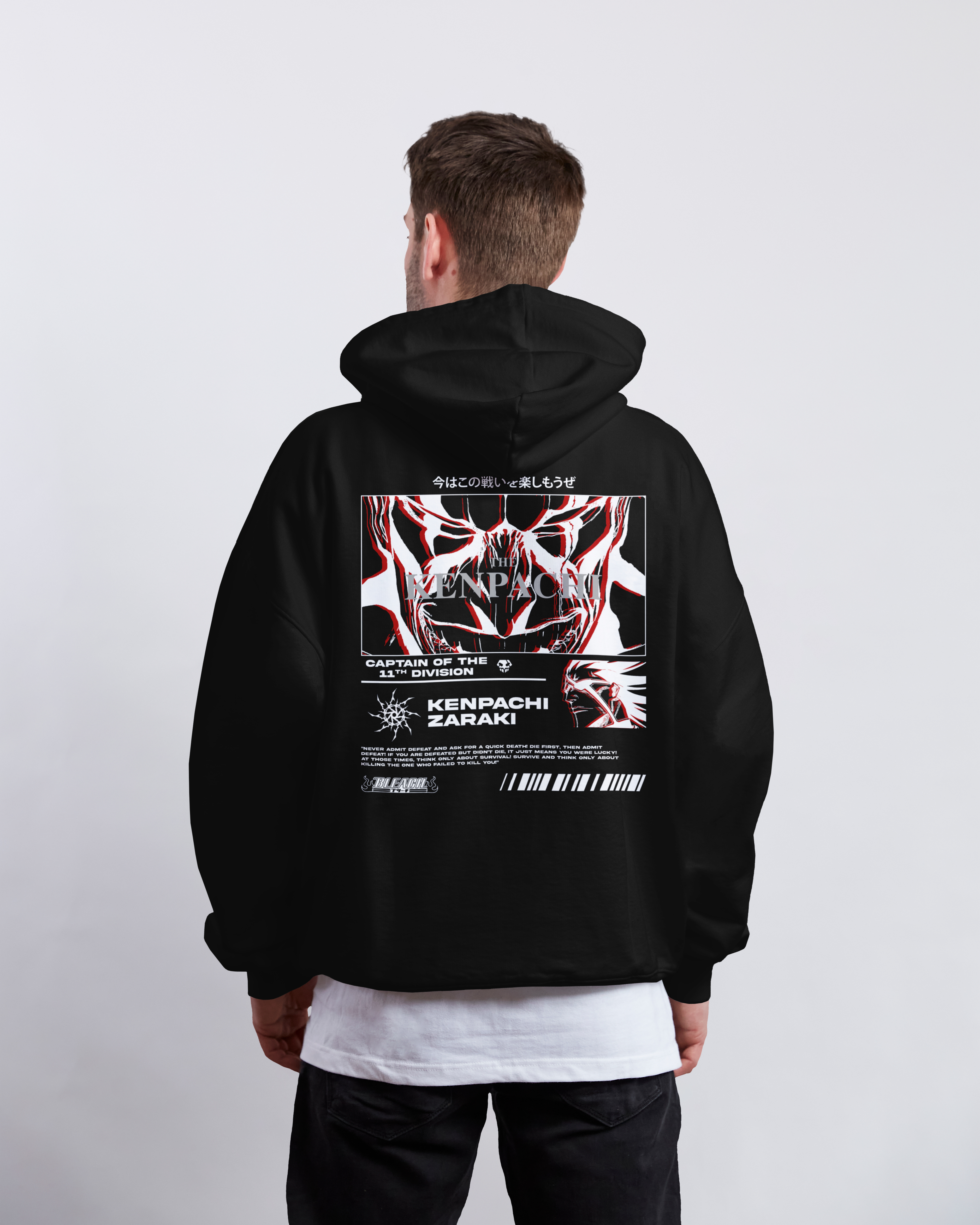 Kenpachi Zaraki Bleach | Hoodie TYBW