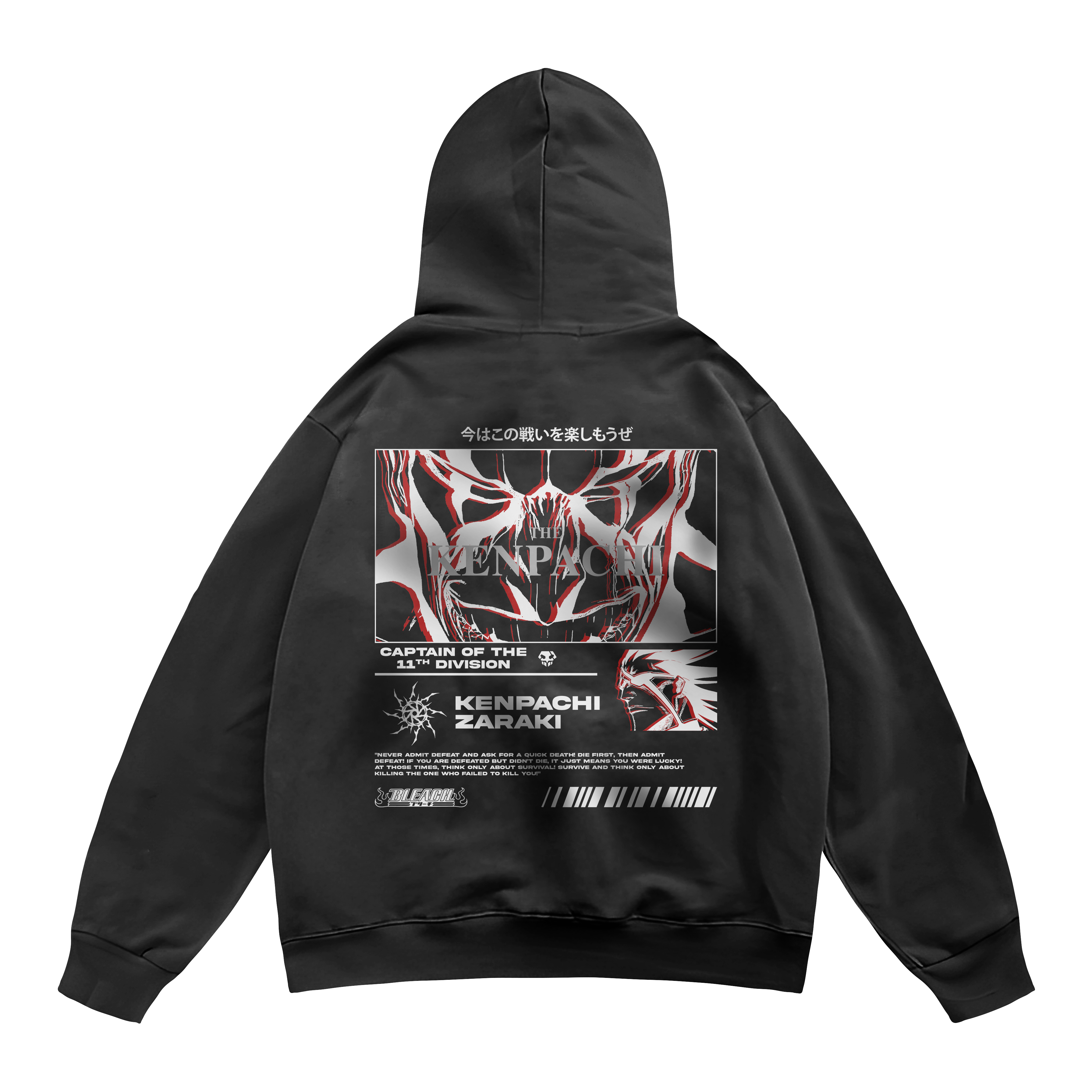 Kenpachi Zaraki Bleach | Hoodie TYBW