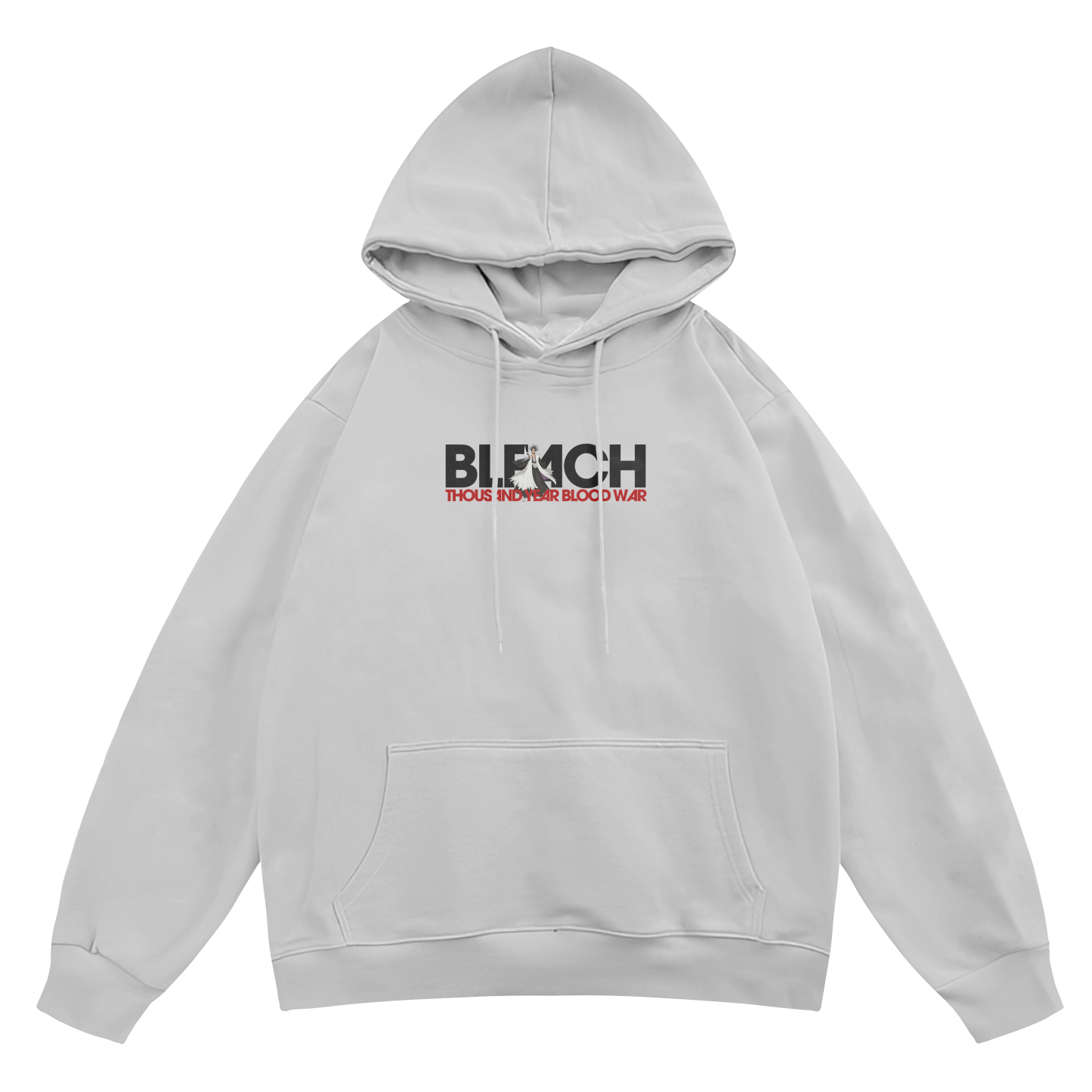 Kenpachi Zaraki Bleach | White HoodieTYBW