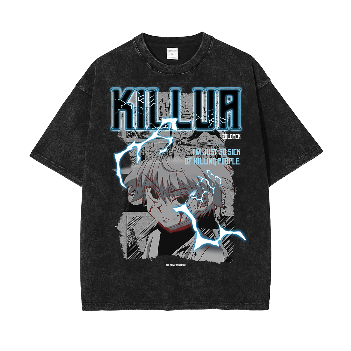 Killua Vintage Oversized T-Shirt