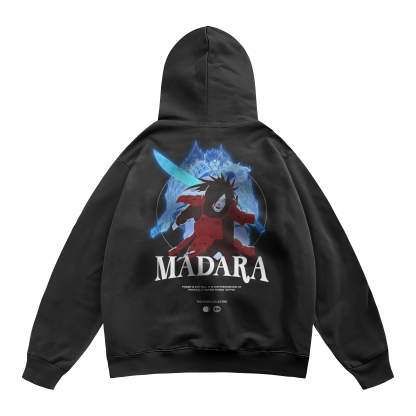 Uchiha Madara "Power" Hoodie | Naruto Shippuden