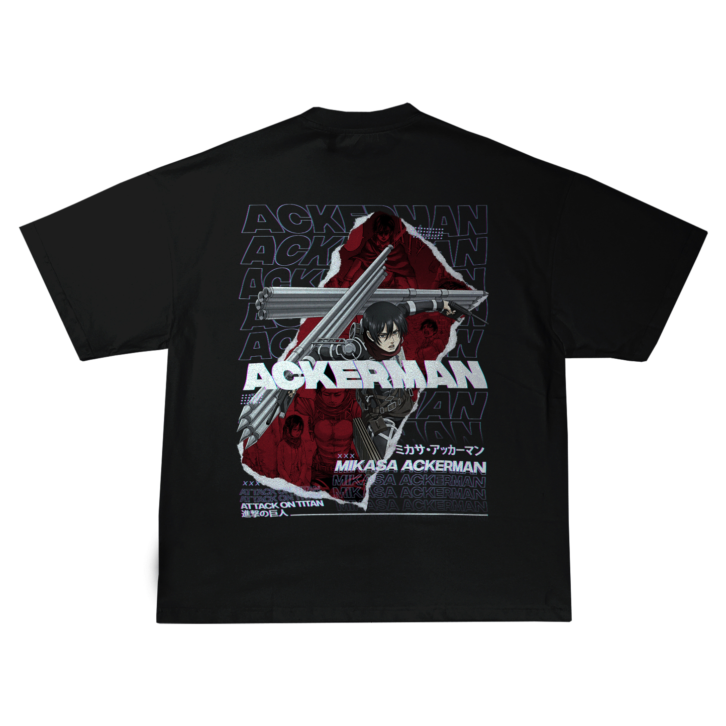 Mikasa Ackerman Attack On Titan | T-Shirt