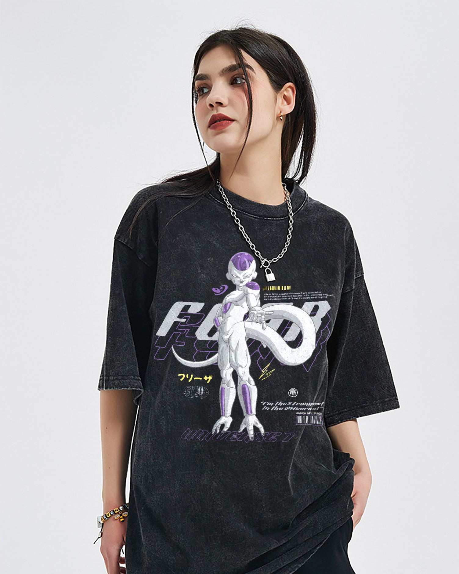 Frieza Vintage Oversized T-Shirt