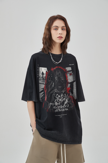 Itachi Vintage Oversized T-Shirt