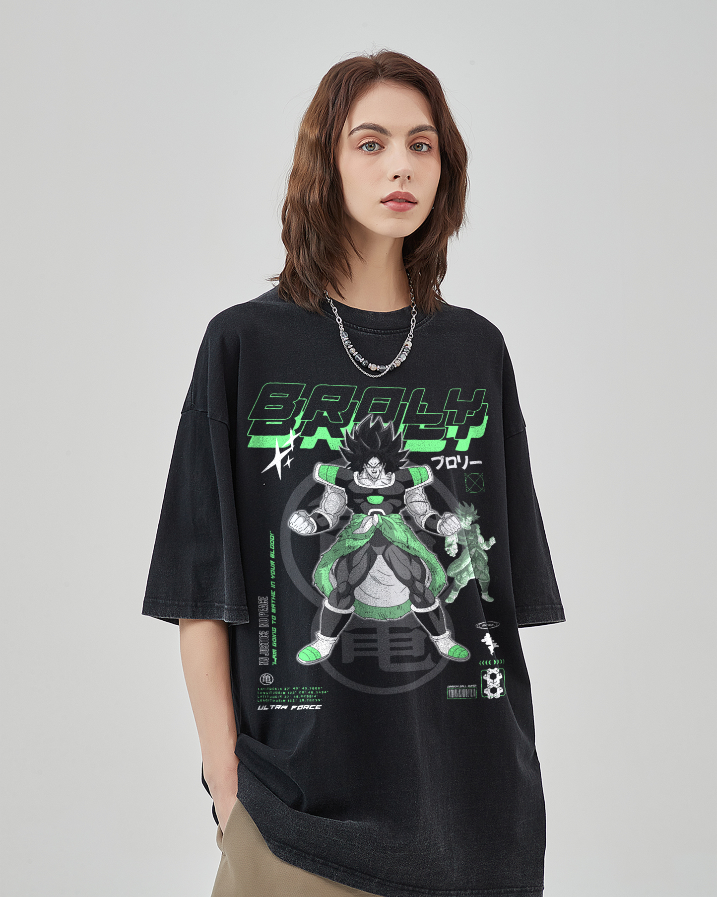 Broly Vintage Oversized T-Shirt