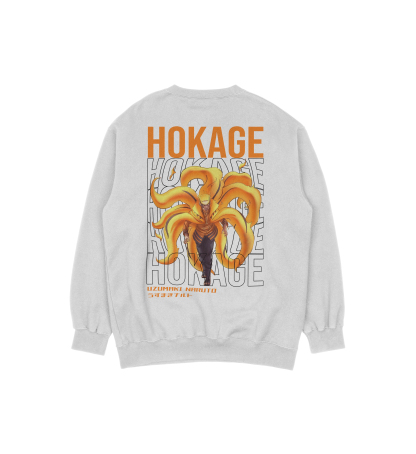 Uzumaki Naruto Hokage Boruto | White Sweatshirt