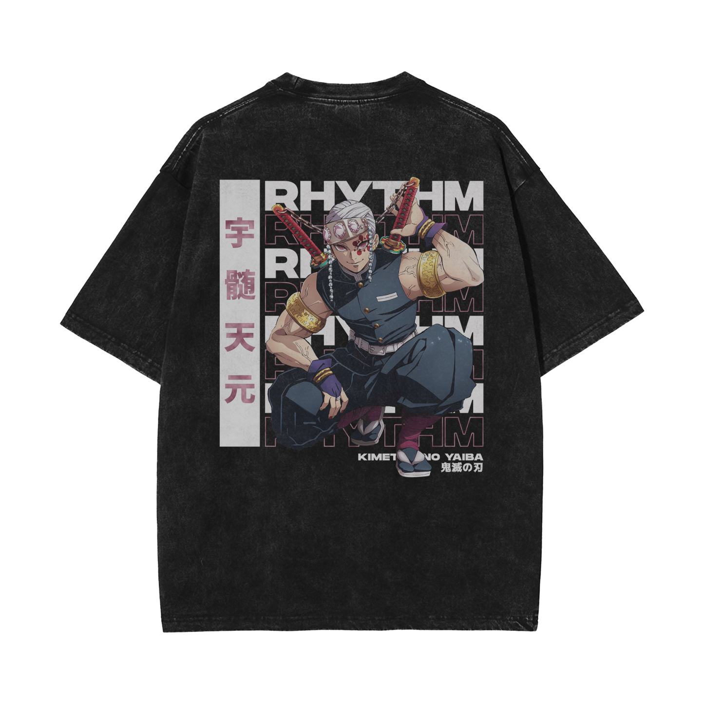 OG Tengen Uzui Vintage Oversized T-Shirt