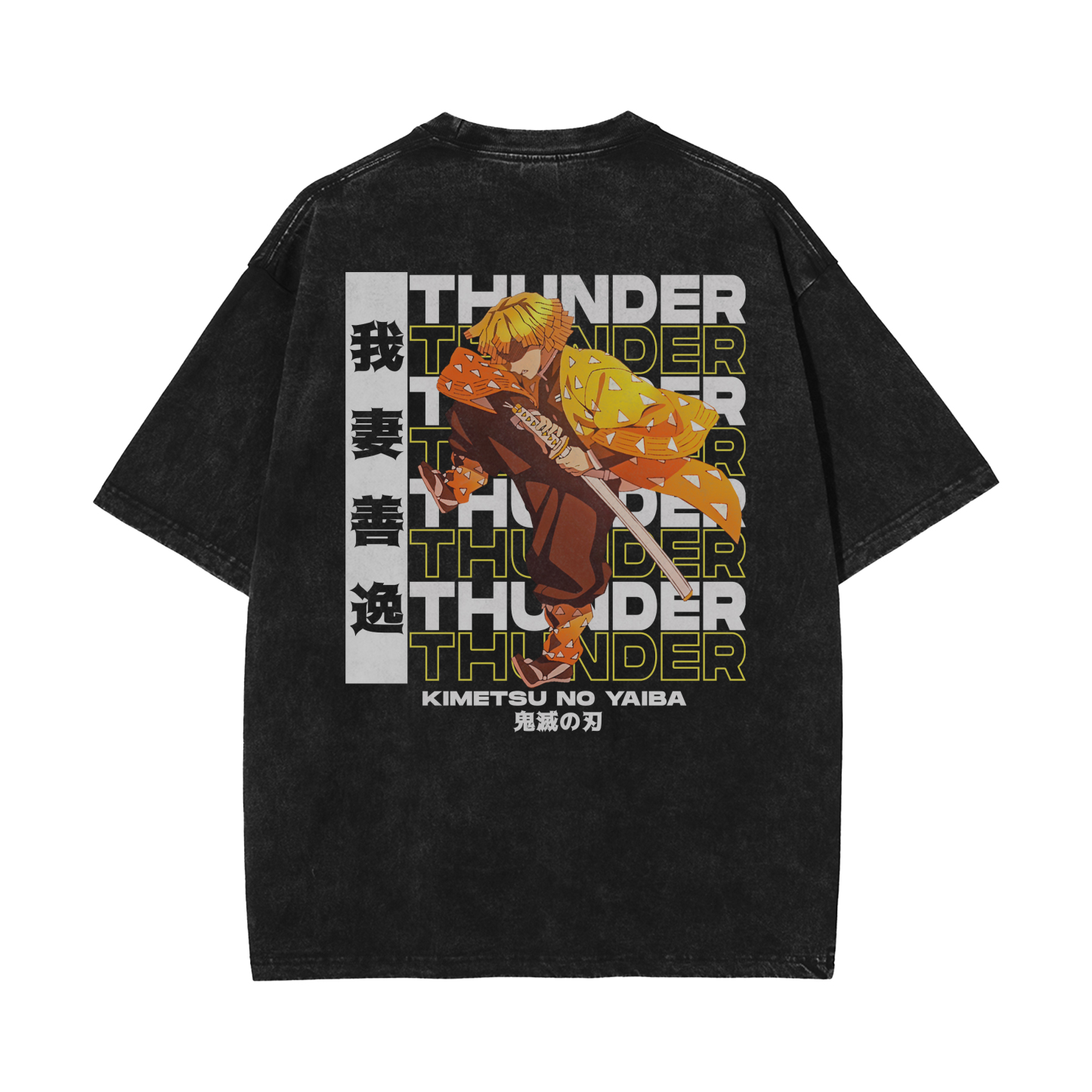 OG Zenitsu Agatsuma Vintage Oversized T-Shirt