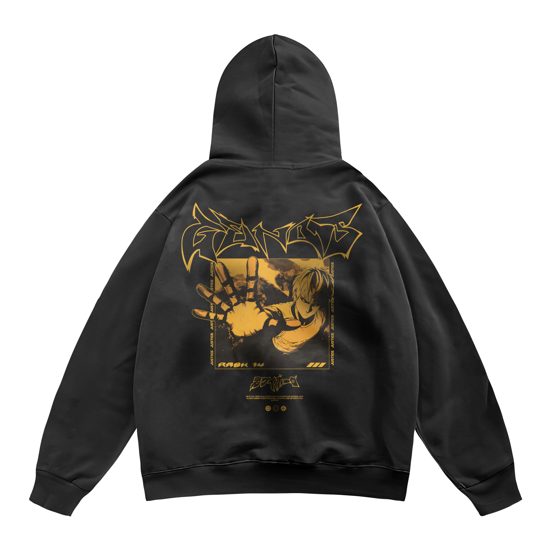 Genos One Punch Man | Hoodie – TheAnimeCollective