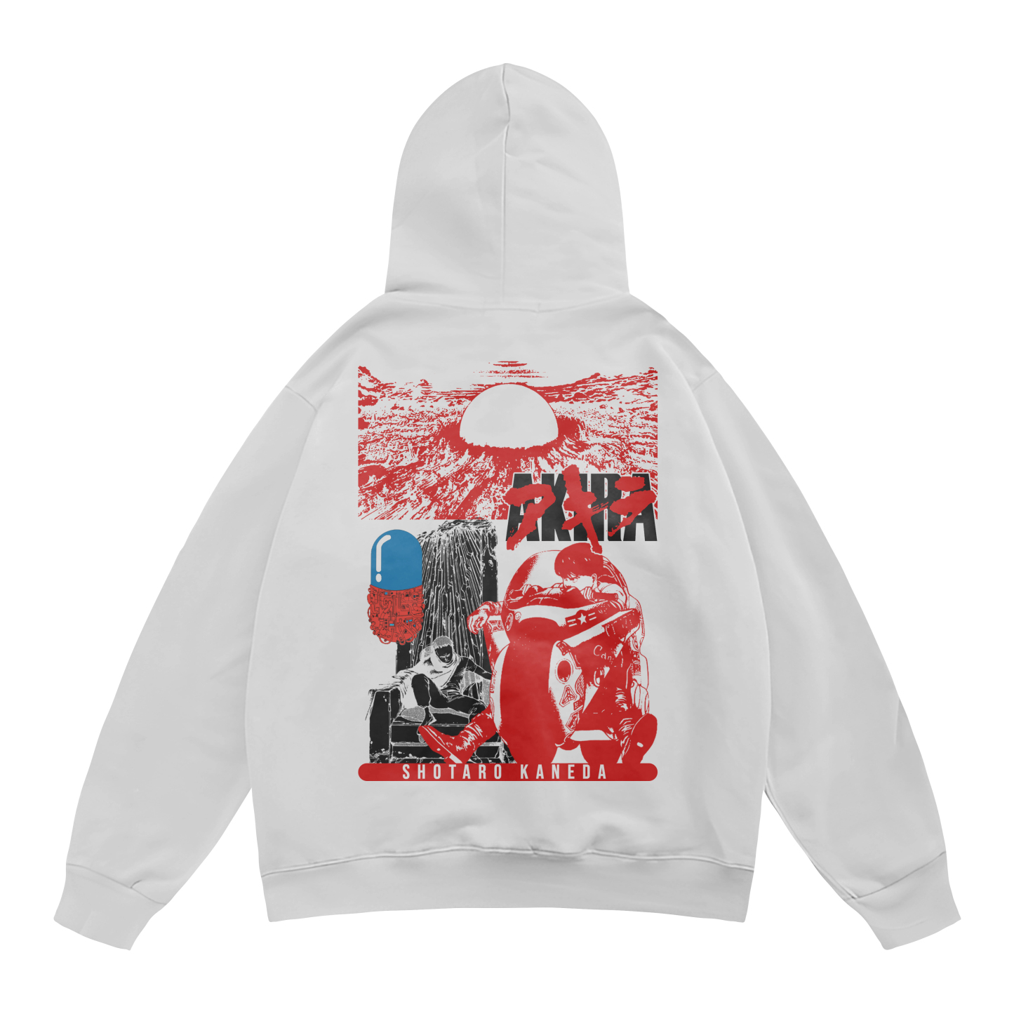 Shotaro Kadena Akira | White Hoodie