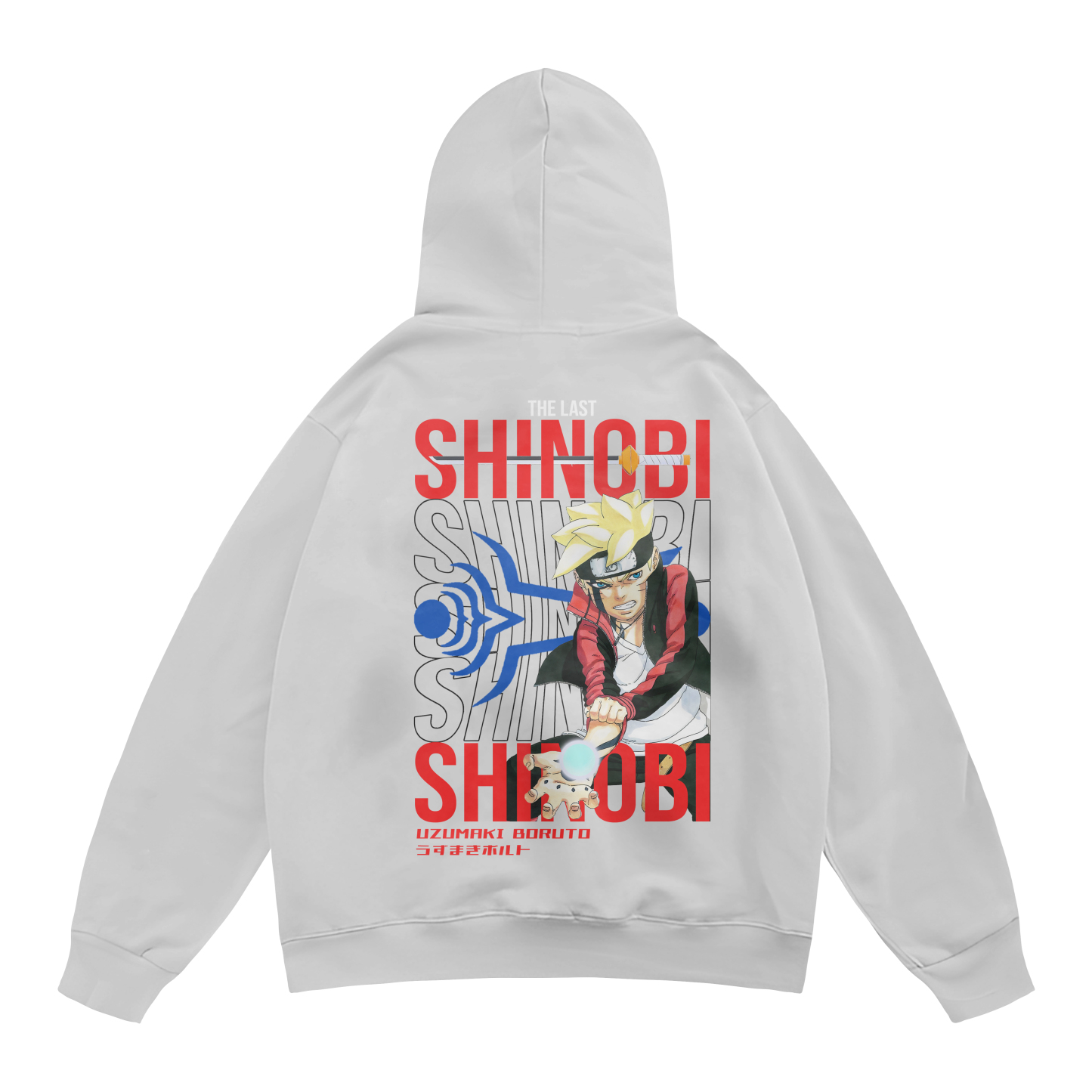 Boruto Uzumaki | White Hoodie