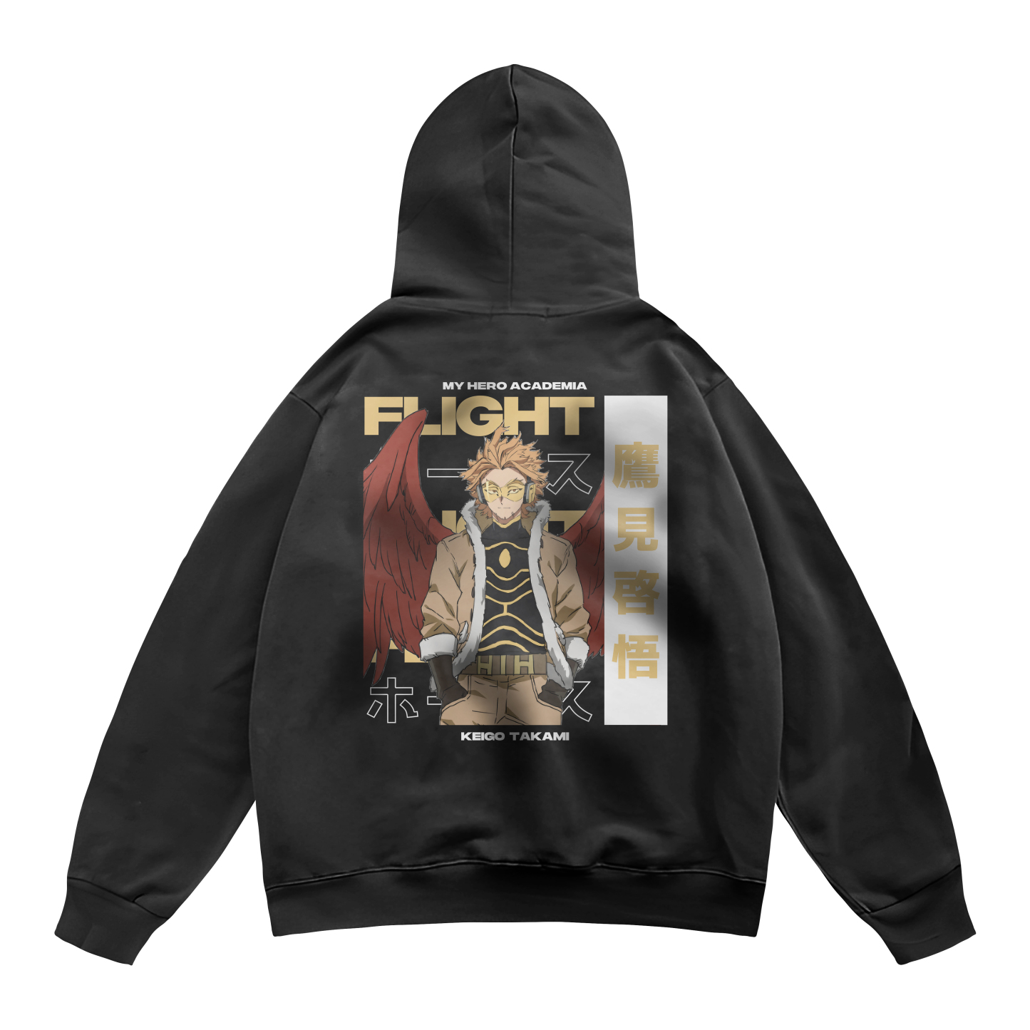 My hero academia online hawks hoodie