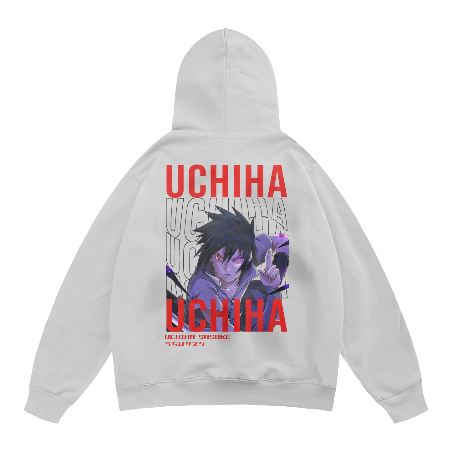 Uchiha Sasuke Boruto | White Hoodie